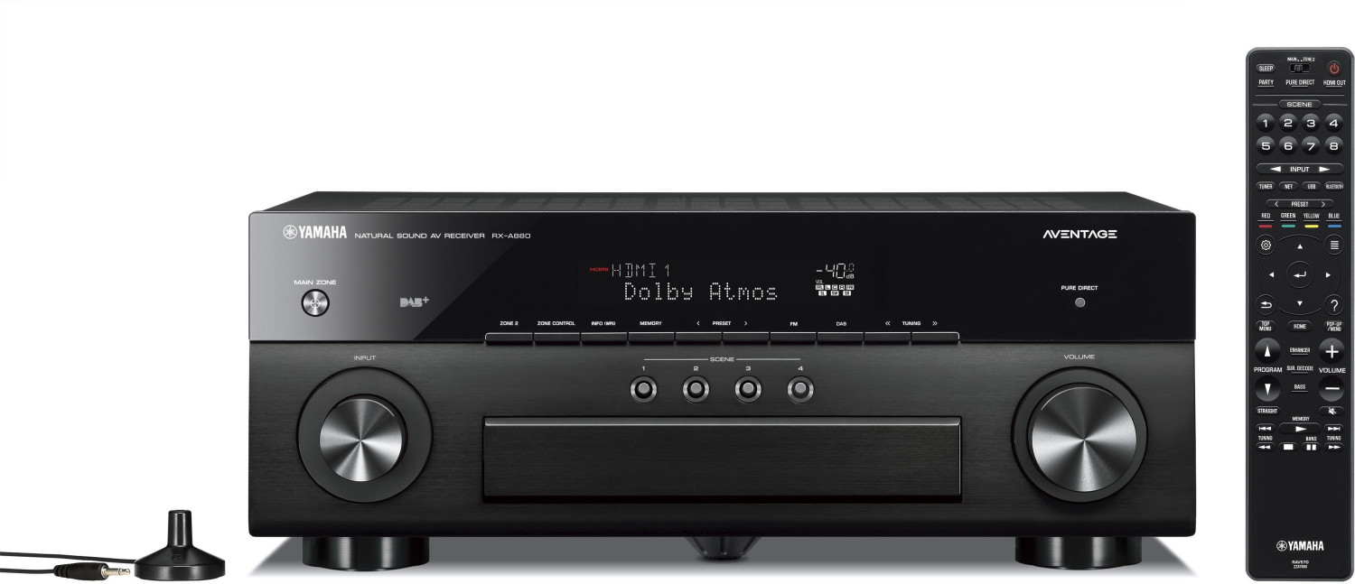 Yamaha RX-A880 noir