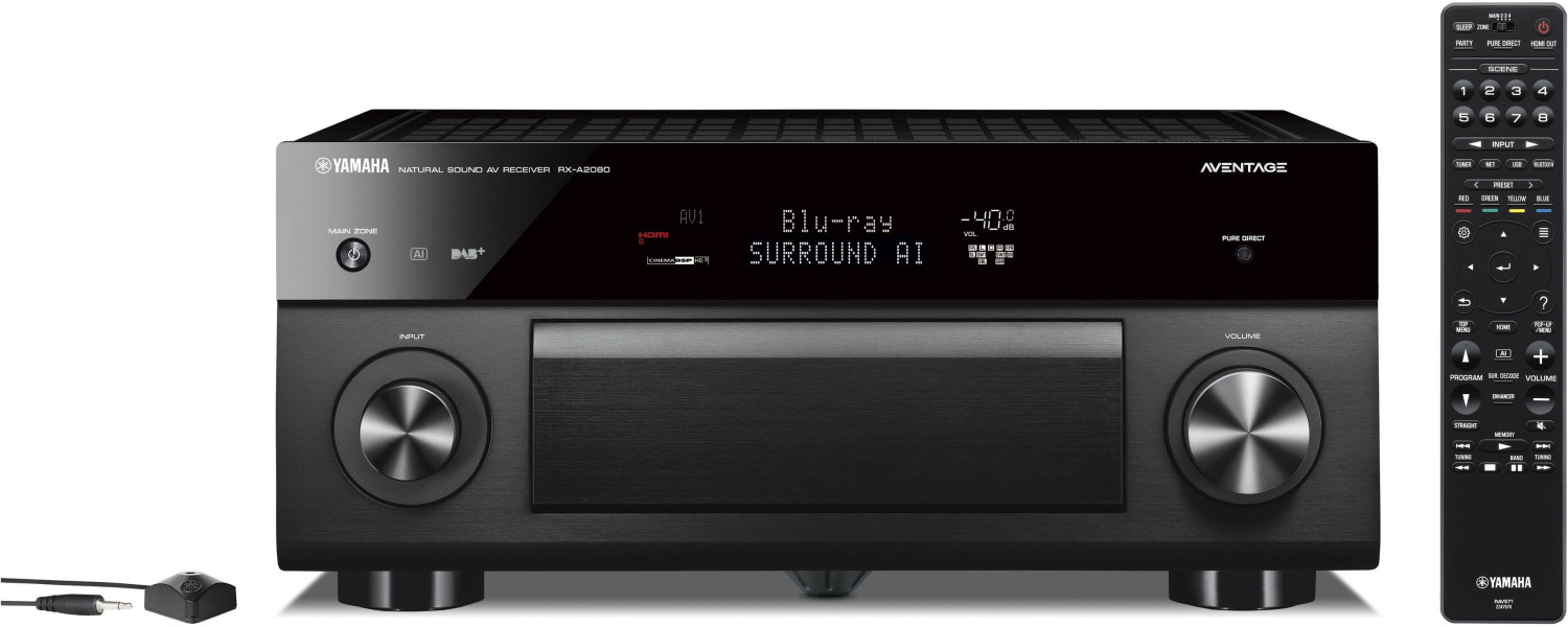 Yamaha RX-A2080 noir