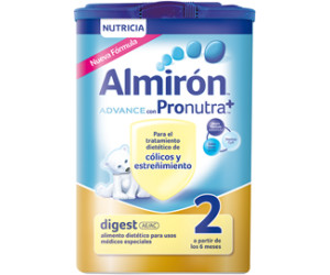 Almirón digest 2 leche de continuación 800gr nueva fórmula