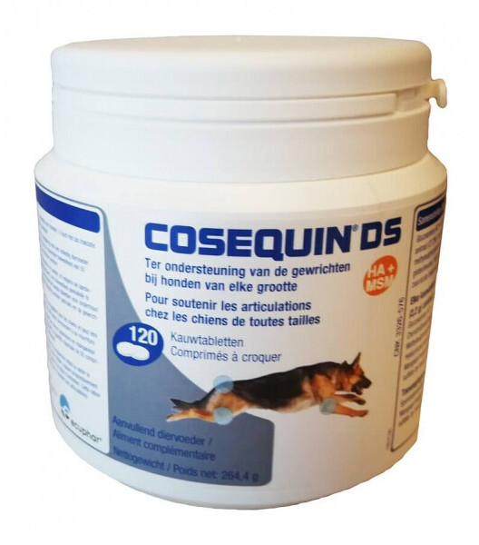 Ecuphar Cosequin DS for Dogs 120 tablets