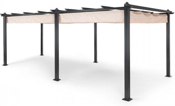 Blumfeldt Pantheon Pergola 3 x 6 m beige