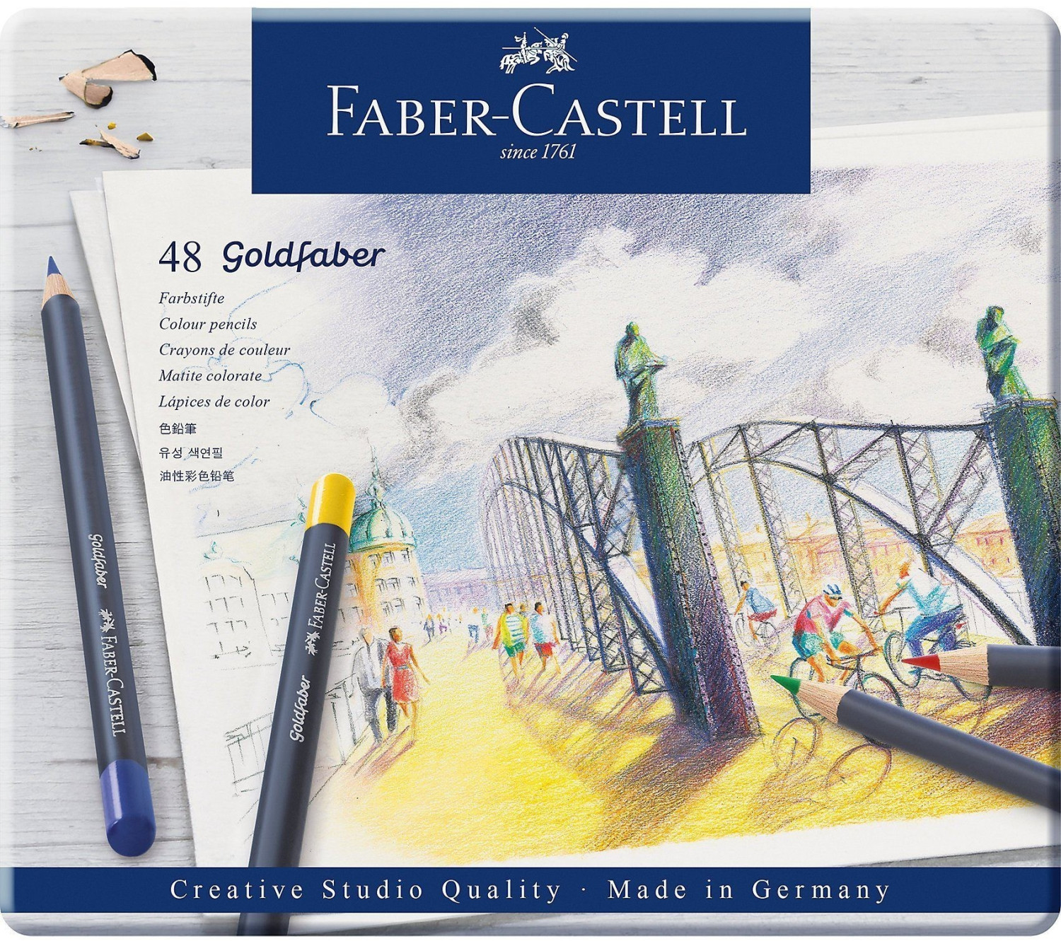 Lápices Color FABER-CASTELL Black Edition 116411