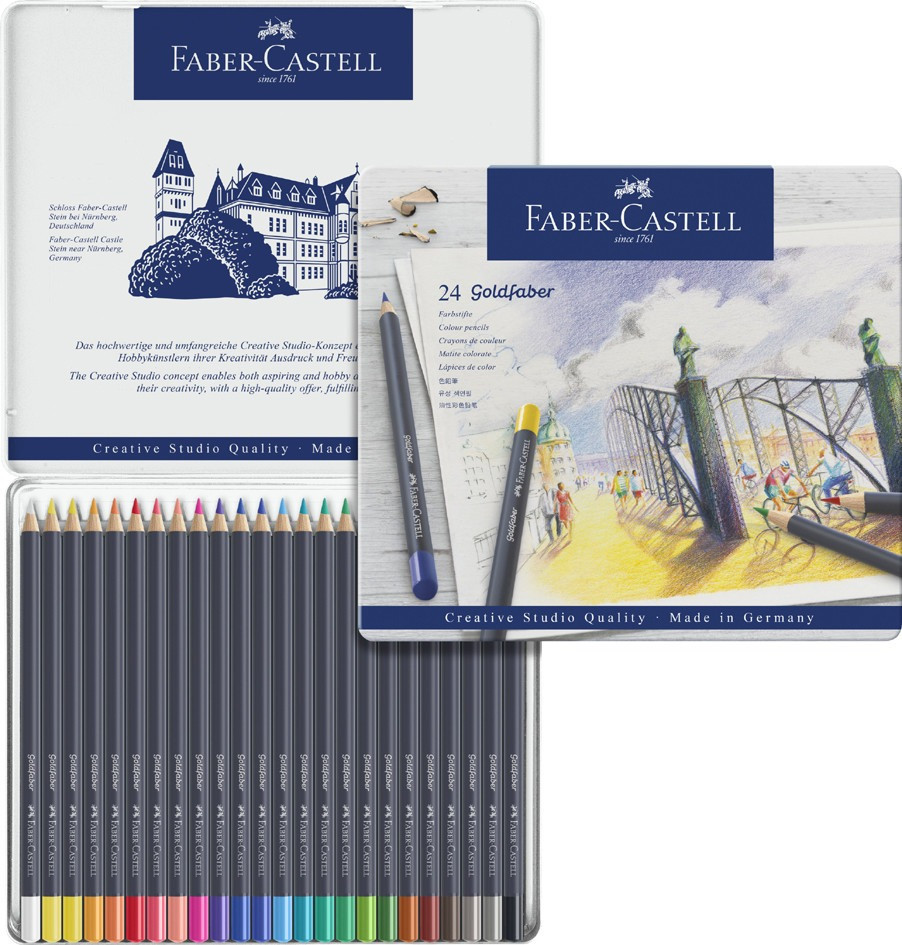 Photos - Creativity Set / Science Kit Faber-Castell Colored pencils Goldfaber 48pieces 