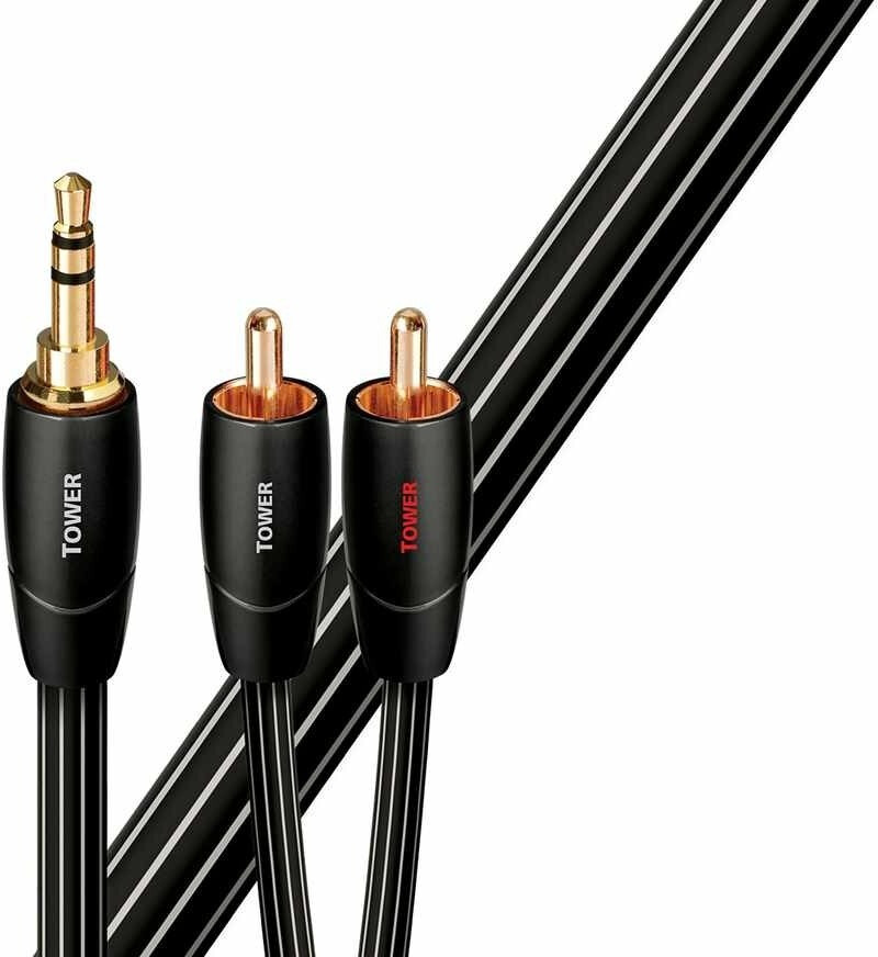 AudioQuest Tower 3,5mm>RCA 1,00m