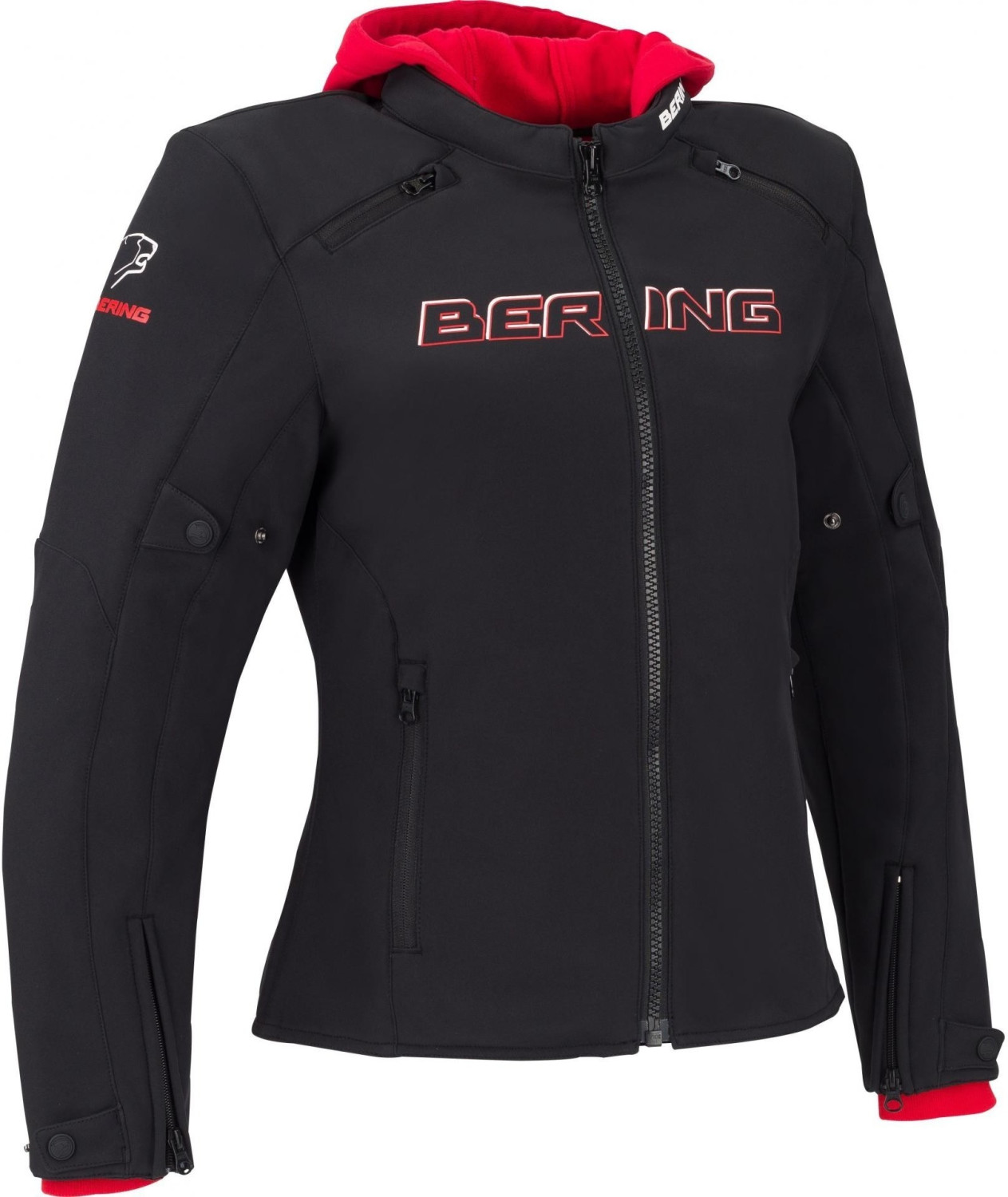 Bering Blouson Lady Jaap Evo noir/rouge