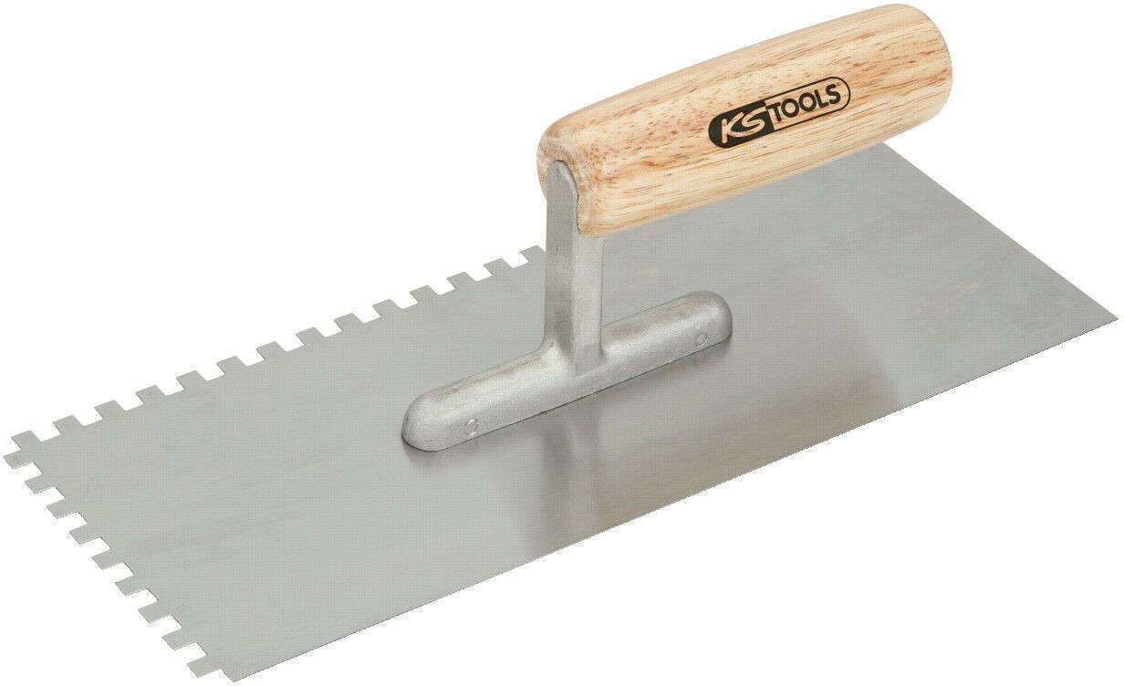 KS Tools Wood Handle Serrated Float 6x6mm (144.0350)