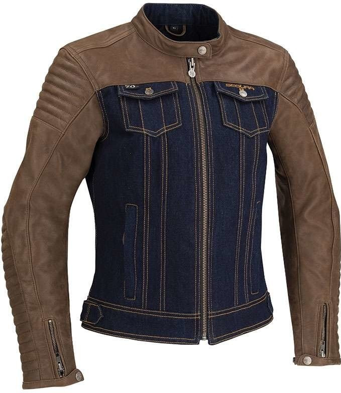Segura Blouson Lady Oriana bleu/marron