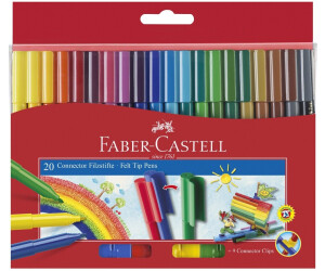 Faber Castell Connector 20 Feutres Au Meilleur Prix Sur Idealo Fr