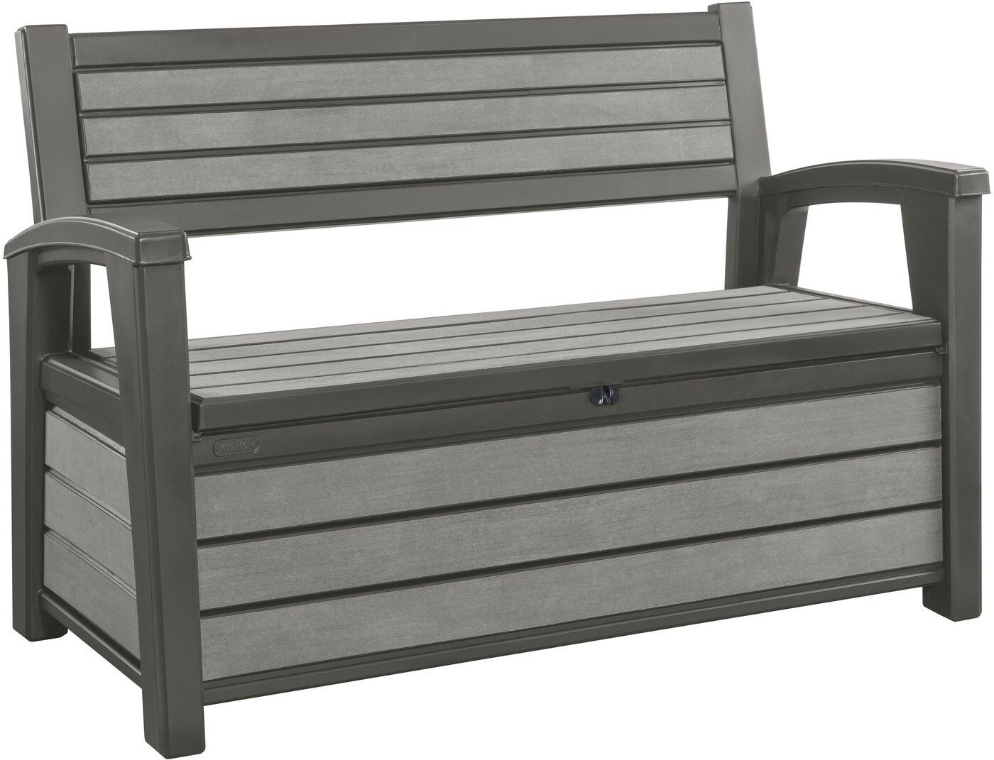 Keter 227l hudson clearance outdoor storage bench