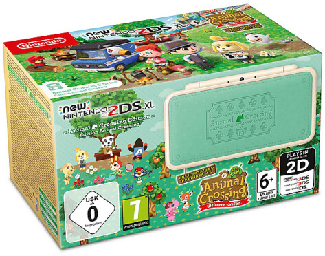 Nintendo New 2DS XL - Animal Crossing Edition + Animal Crossing: New Leaf - Welcome amiibo