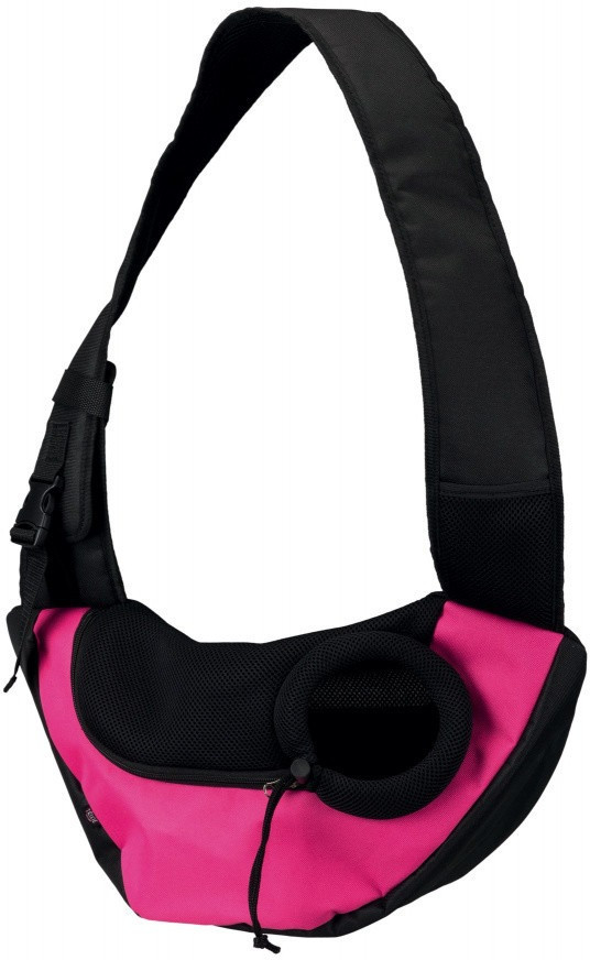 Photos - Pet Carrier / Crate Trixie Sling pink/black 