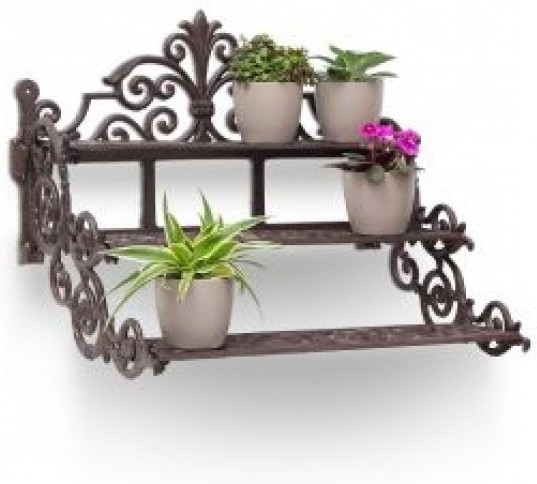 Relaxdays Flowerstairs Cast-Iron