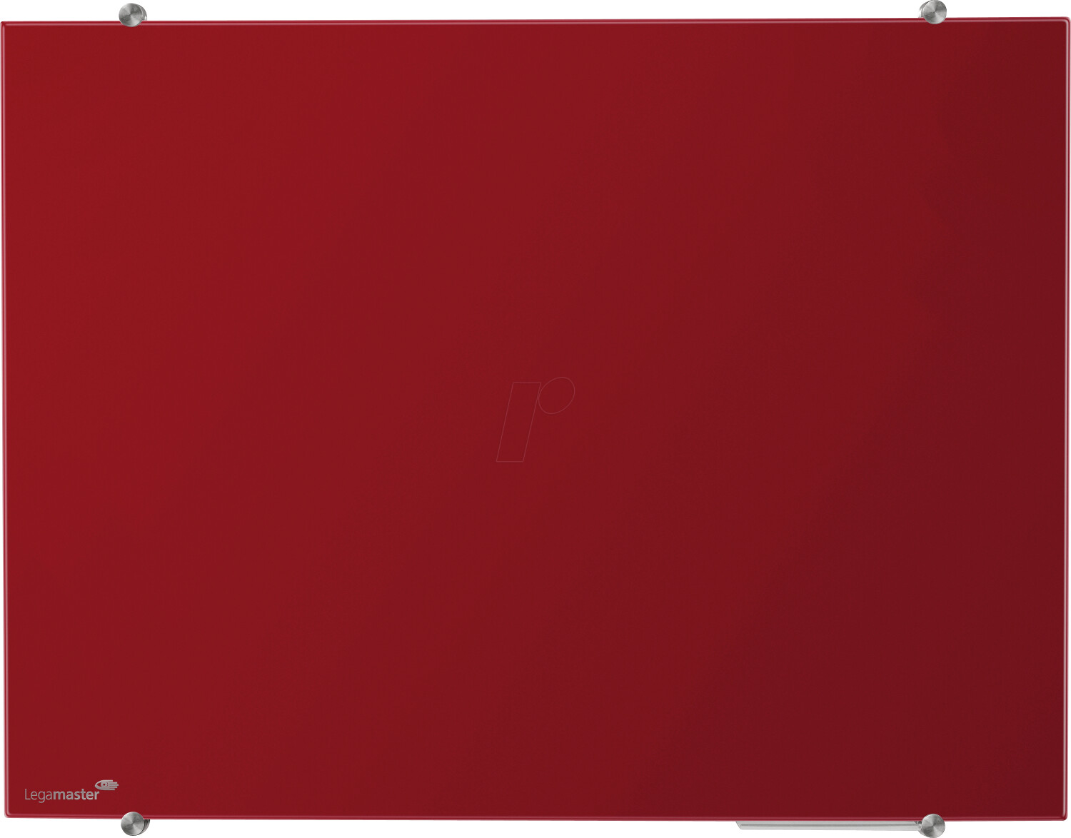 Legamaster Coloured glass board 60x80cm red