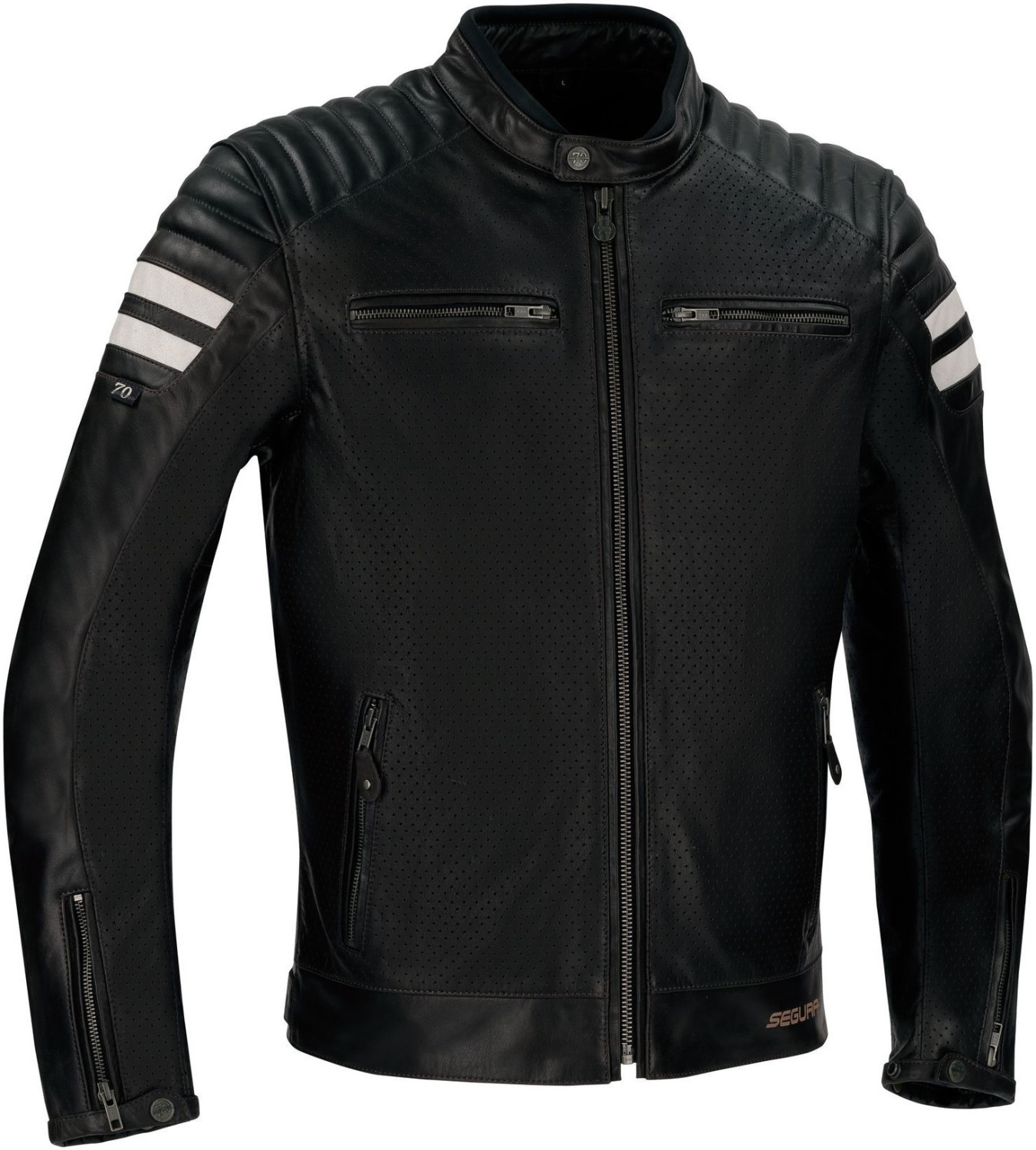 Segura Blouson Stripe Perfo