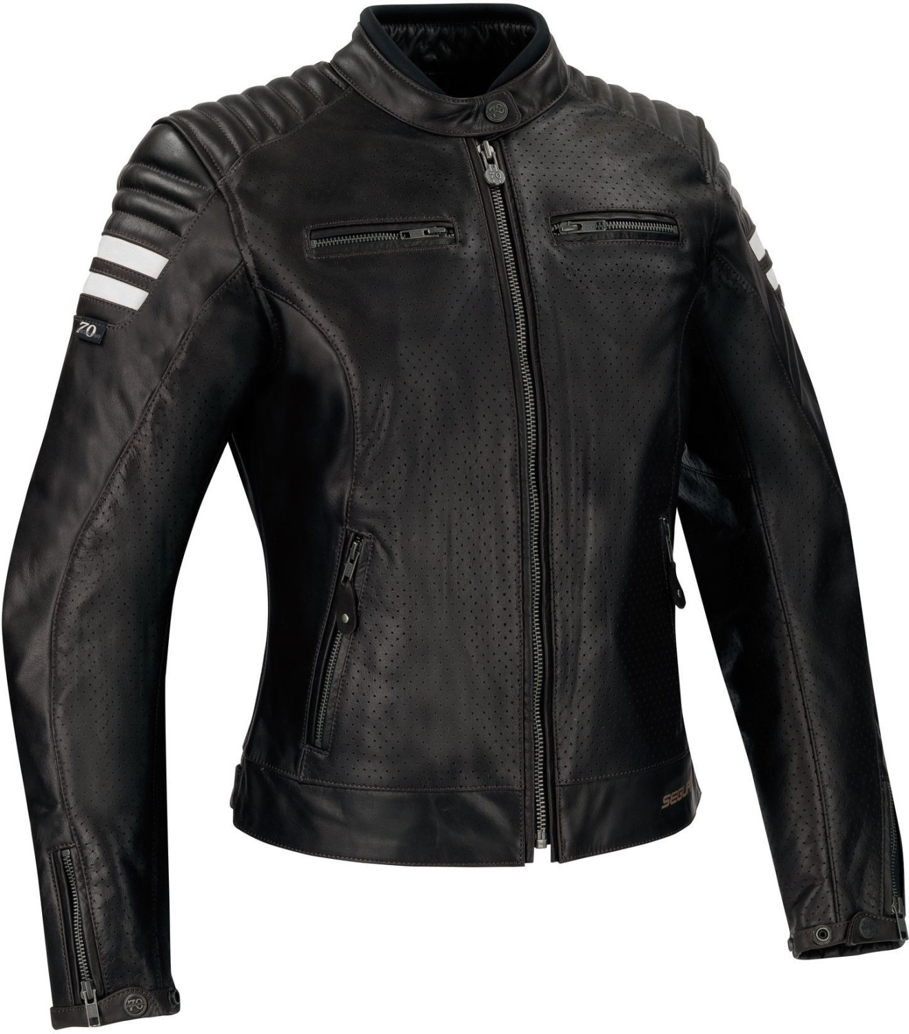 Segura Blouson Lady Stripe Perfo noir/blanc