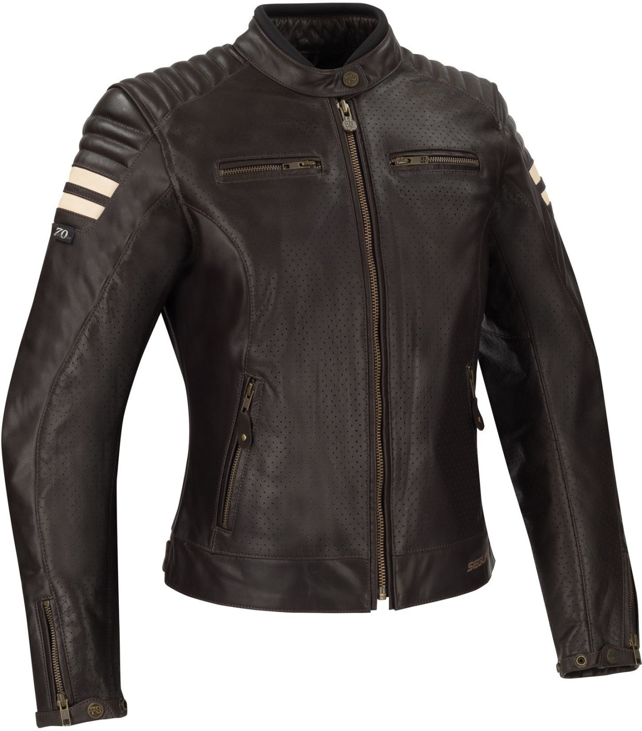 Segura Blouson Lady Stripe Perfo marron/beige