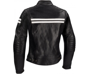 Argent Segura Blouson moto LADY STRIPE Noir//Gris Argent 36 T0