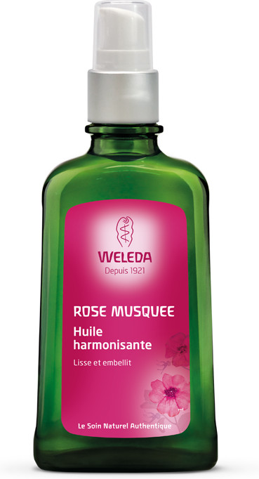 Weleda Huile harmonisante à la rose musquée (100 ml)