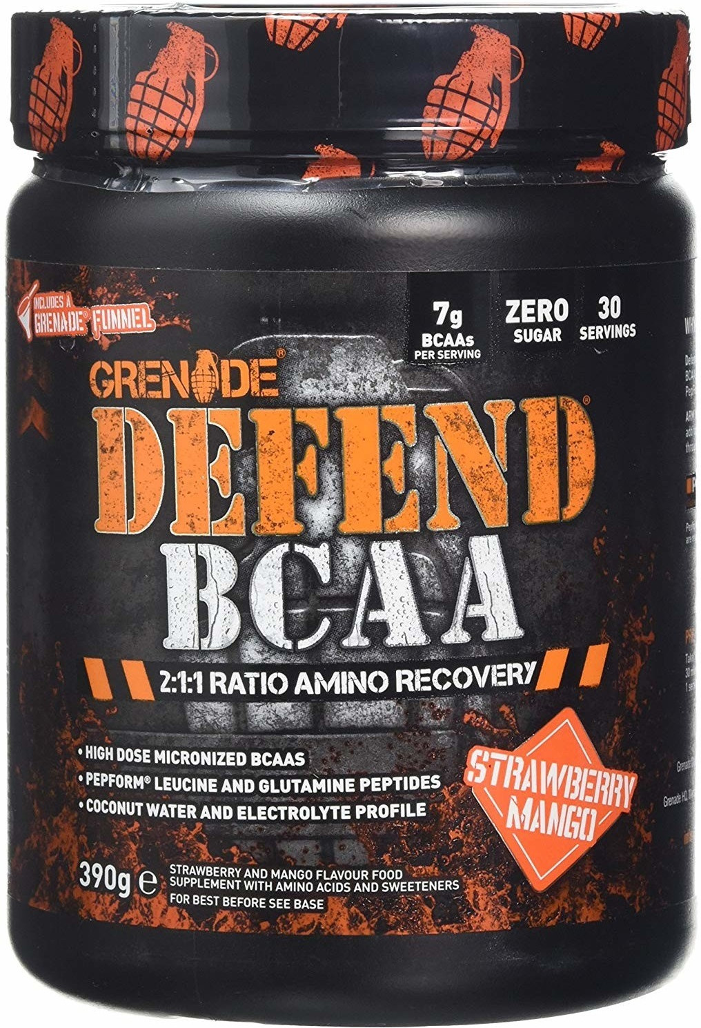 Grenade Defend BCAA 390 g Strawberry Mango