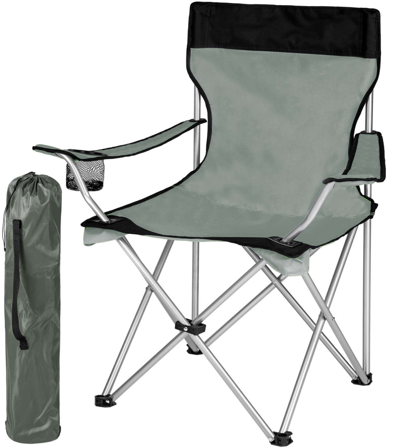 TecTake Camping Chair (grey)