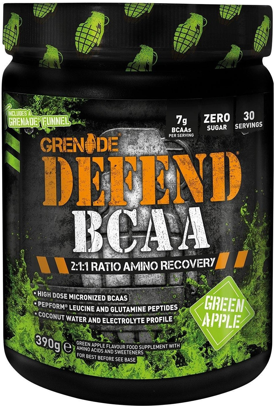 Grenade Defend BCAA 390 g Green Apple