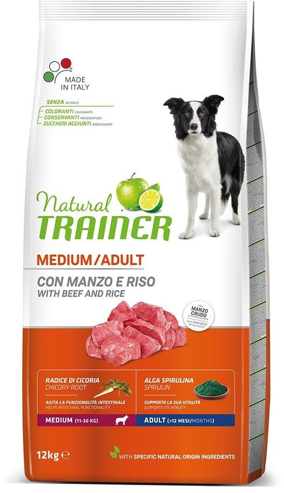 Natural Trainer Natural Medium Adult bœuf/riz (12 kg)