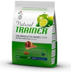 Natural Trainer Natural Maxi Adult - Ham and rice (12 kg)