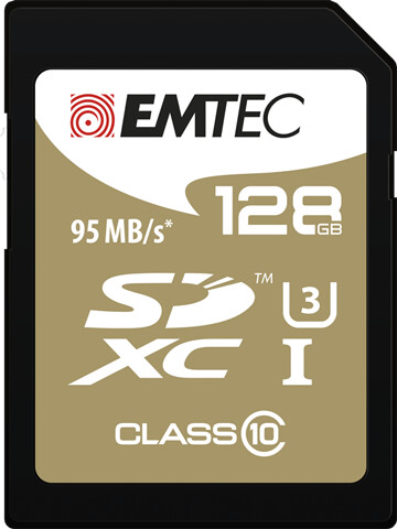 Emtec SDXC 128GB Class 10 Speedin UHS-I U3 (ECMSD128GXC10SP)