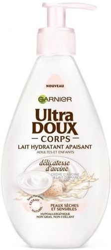Garnier Lait hydratant apaisant Ultra Doux délicatesse d'avoine (250 ml)