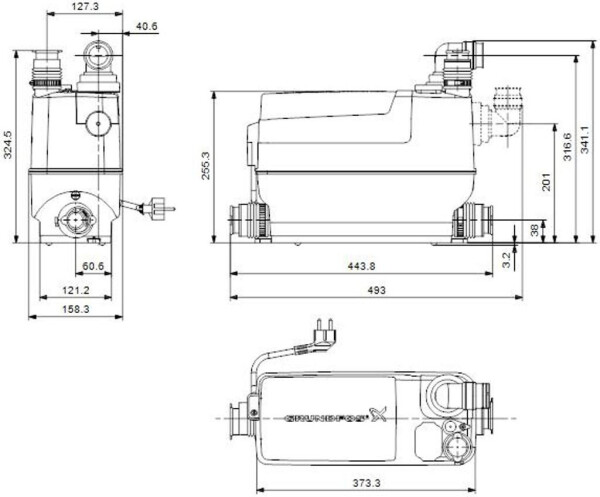 Grundfos Sololift2 C-3, Bild 4