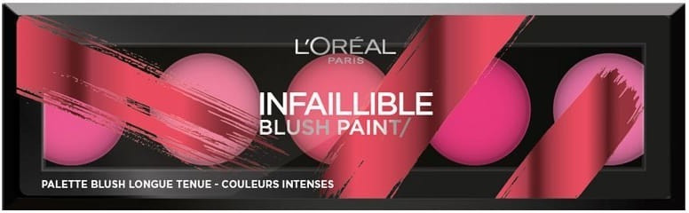 L'Oréal Infaillible Paint La Palette Blush 01 Les Roses (10 g)