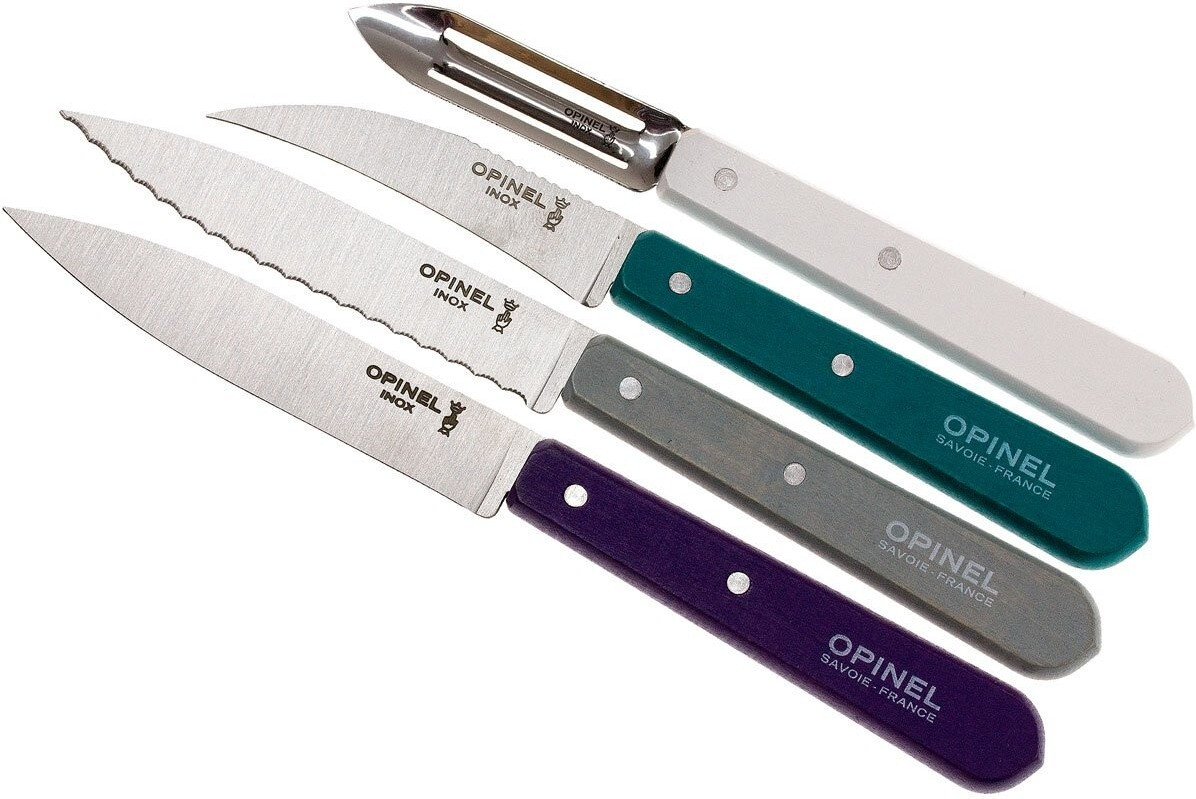 Opinel Set de 4 couteaux Les essentiels