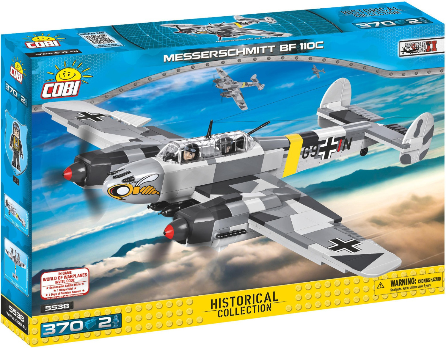 Cobi Messerschmitt Bf 110C
