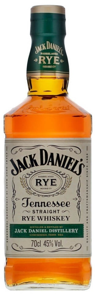 Jack Daniel's Tennessee Rye Whiskey 0,7 L 45 %