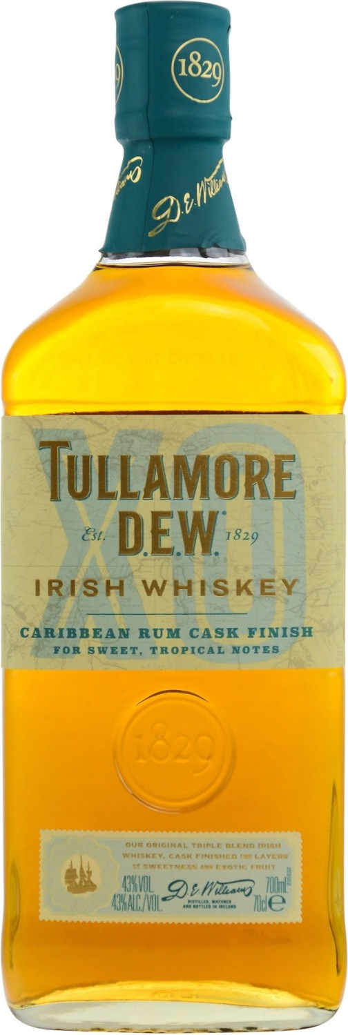 Tullamore Dew XO Caribbean Rum Cask Finish 0,7 L 43.0 %