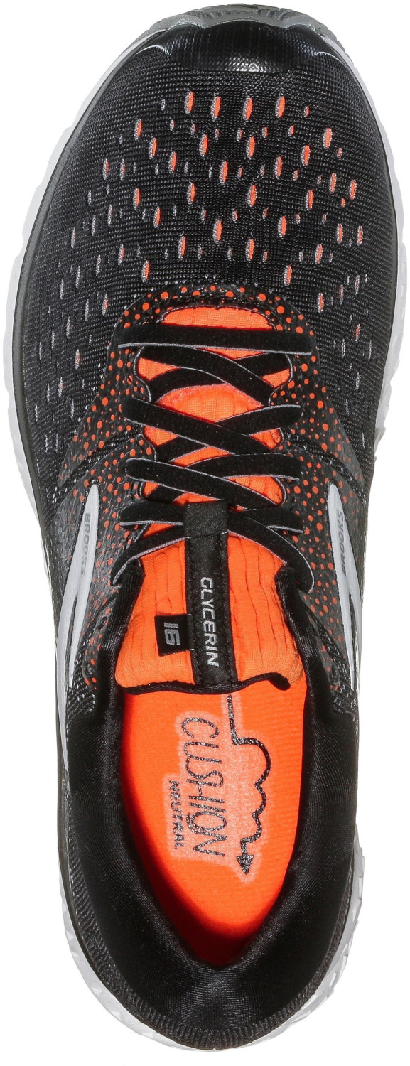 Brooks Glycerin 16 black orange grey ab 165 11 Preisvergleich bei idealo