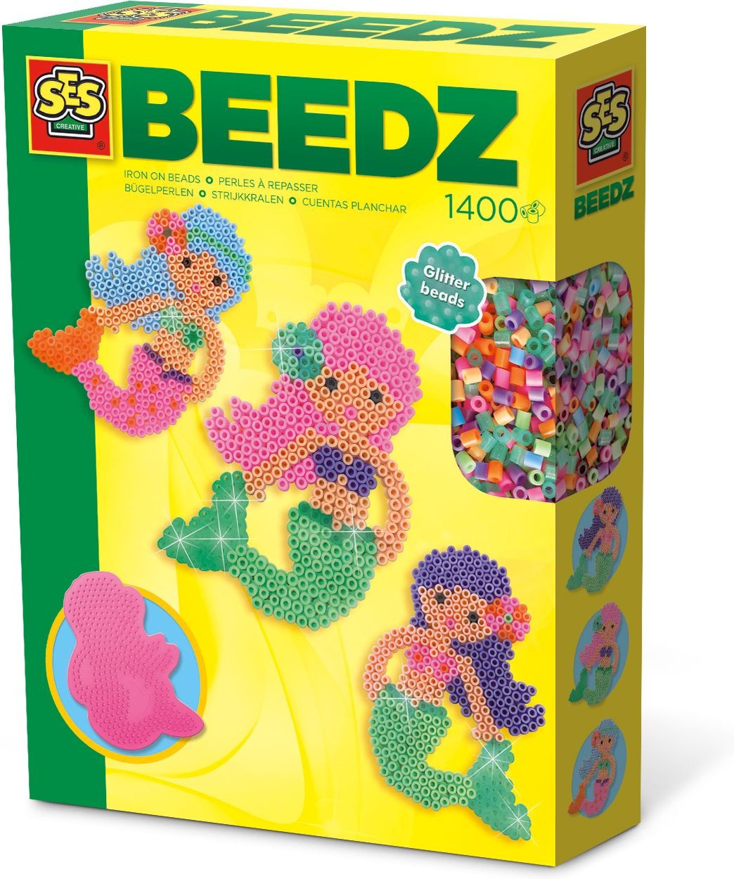 SES Creative Iron beads mermaid