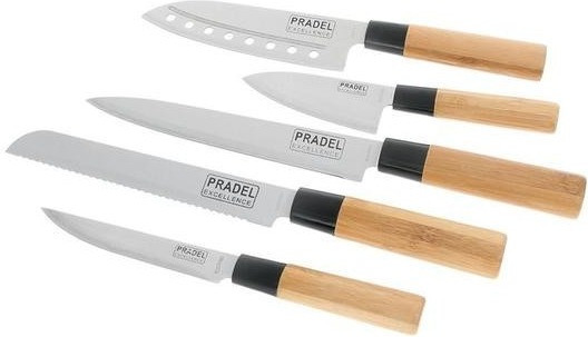 Soldes Pradel Excellence Valise 11 couteaux Bambou 2024 au meilleur prix  sur