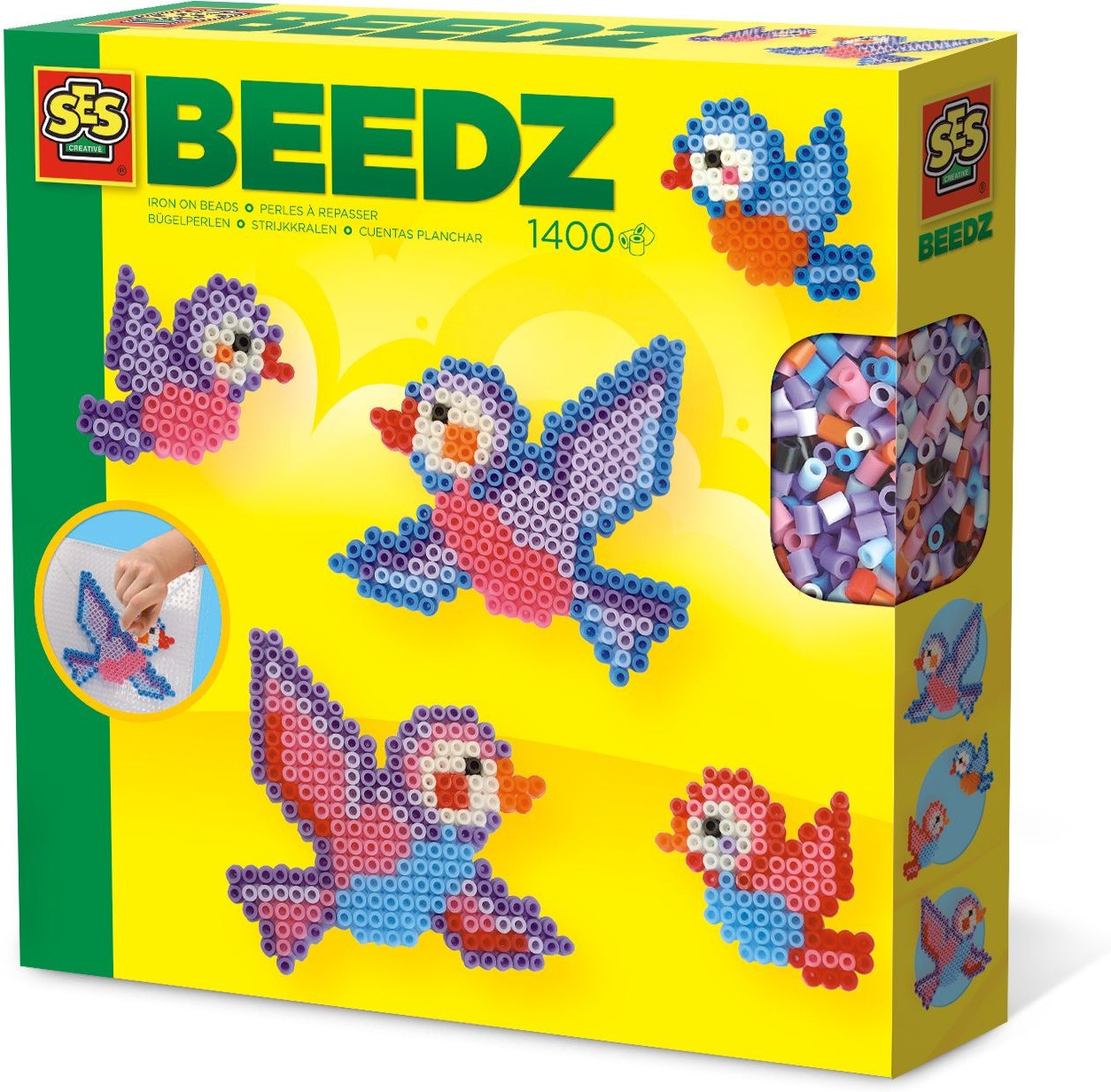 SES Creative Iron beads birds