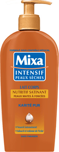 Mixa Lait corps nutritif satinant karité (250 ml)
