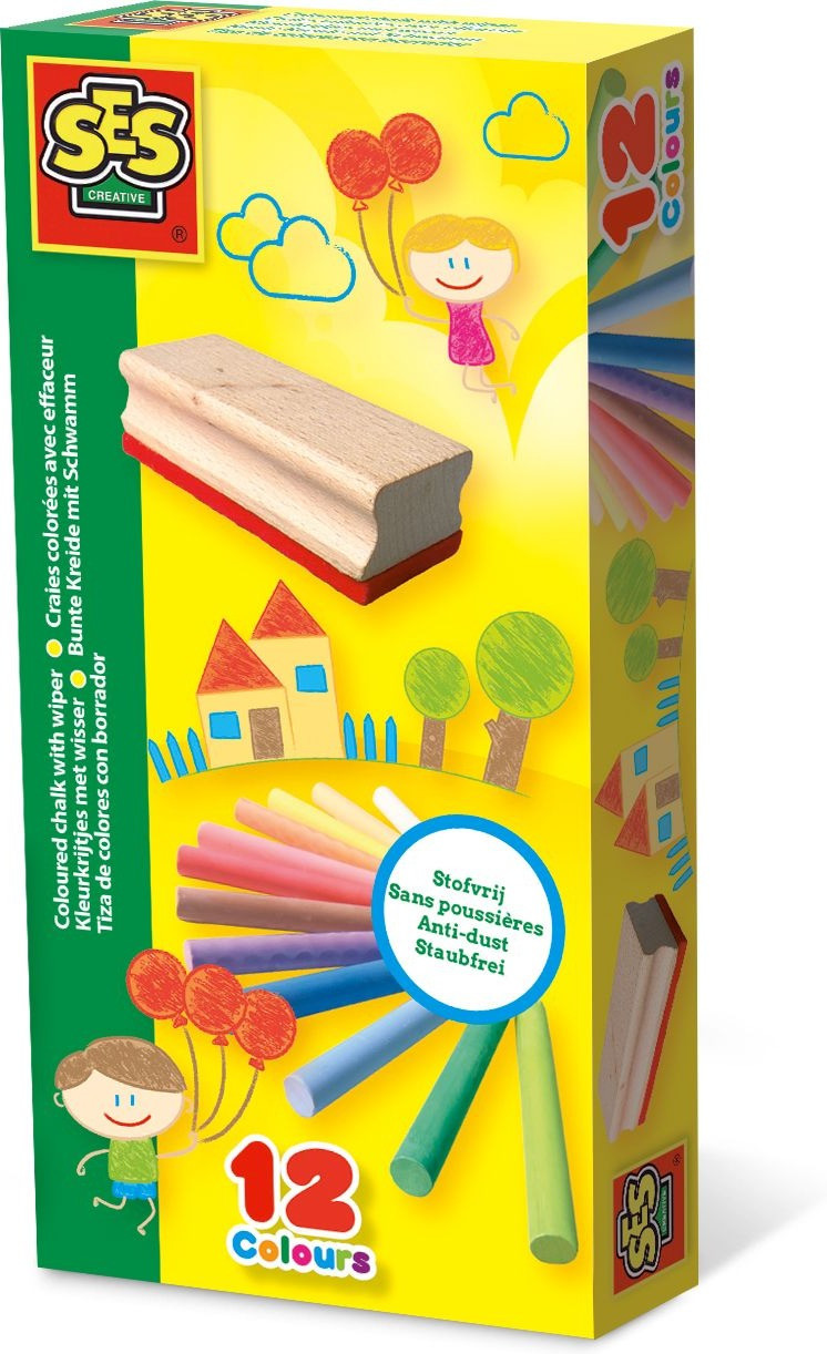SES Creative Chalk with eraser