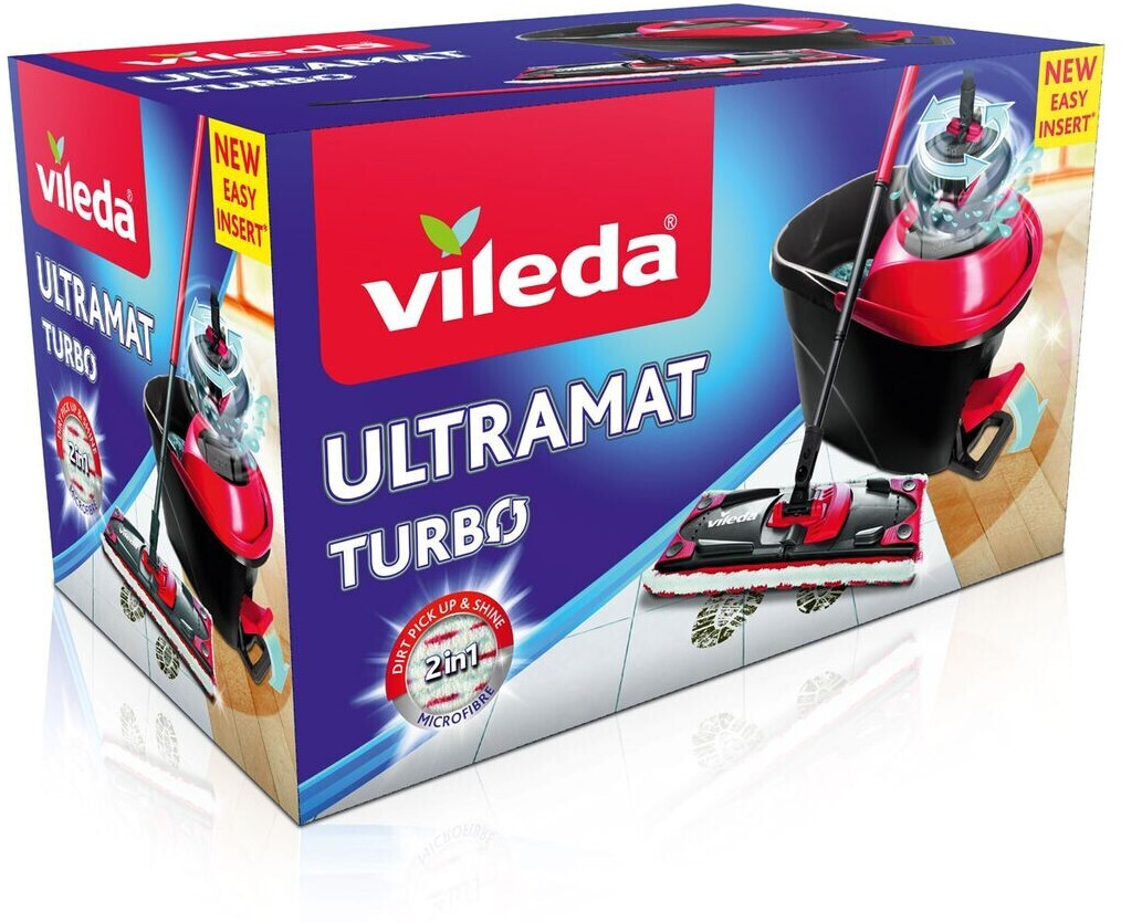 Set Vileda Ultramat Turbo (Balai + Seau-essoreur) à prix bas