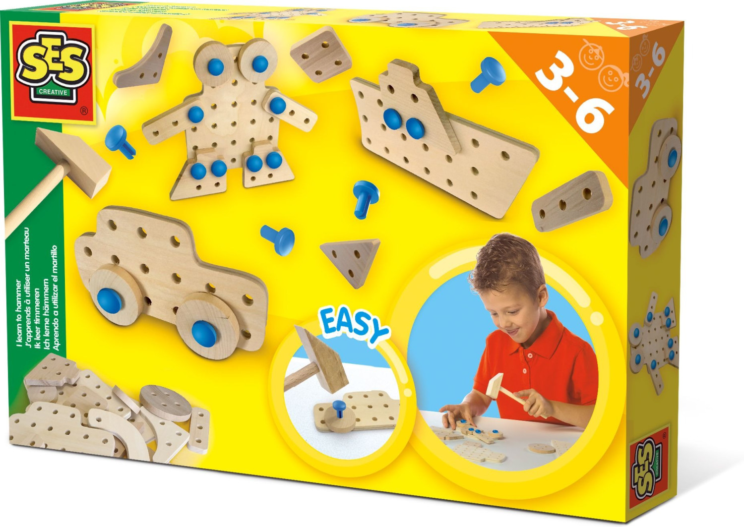 SES Creative J'apprends à utiliser un marteau