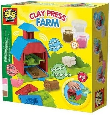 SES Creative Farm clay with animal sounds