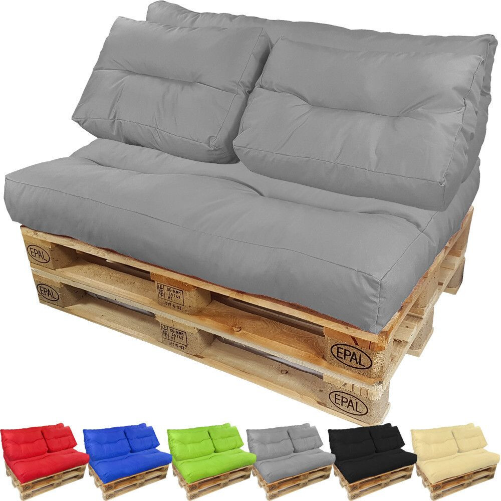 Proheim Lounge  Outdoor palette pillow wave  2 short back cushion