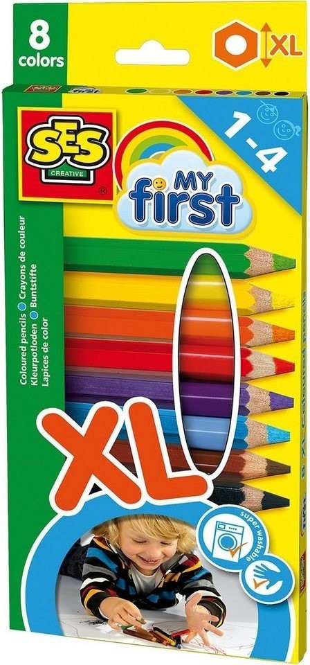 SES Creative My First XL (8 crayons)