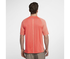 Nike Dry Medalist Short Sleeve Running Shirt Top Orange Size L 891426 816