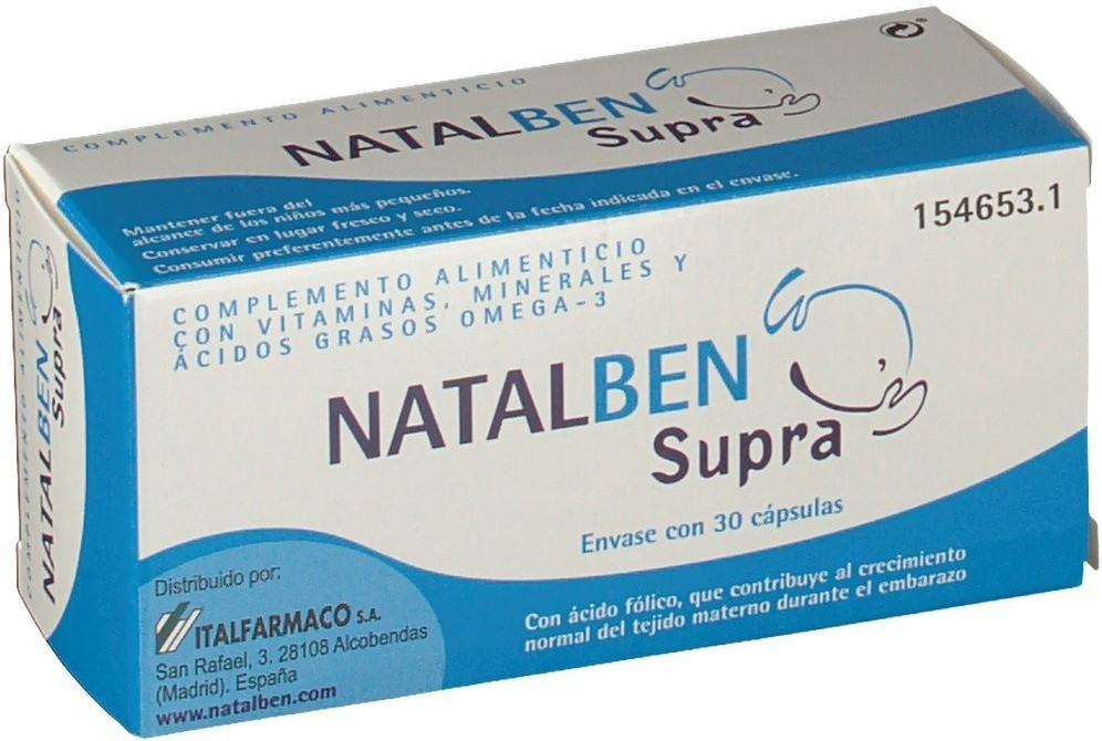 Comprar Natalben Supra 30 capsulas al mejor precio