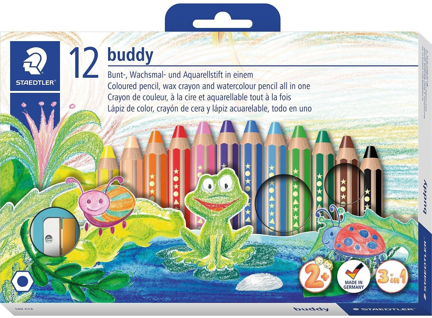 Staedtler buddy color pencils 3in1