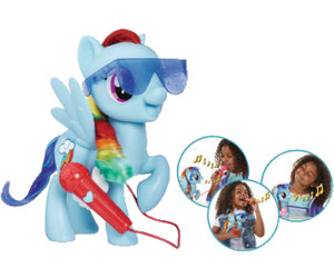 Singing rainbow dash toy cheap